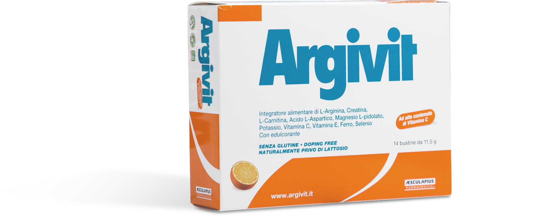 Confezione di Argivit, integratore alimentare ad alto contenuto di Vitamina C